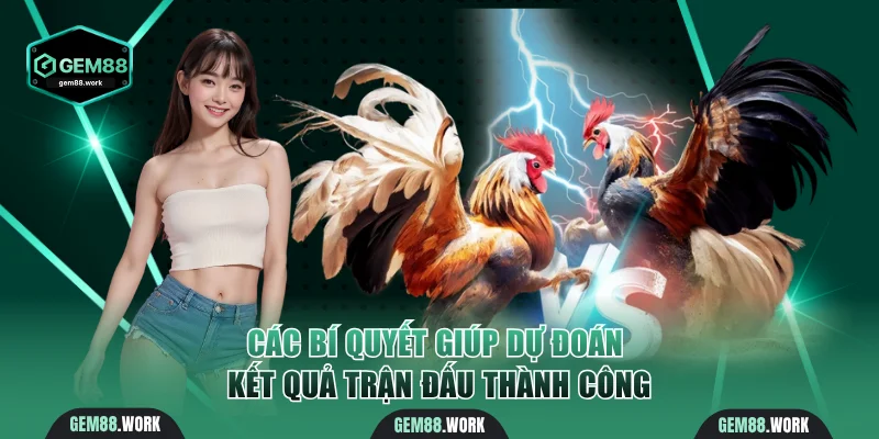Các bí quyết giúp dự đoán kết quả trận đấu thành công