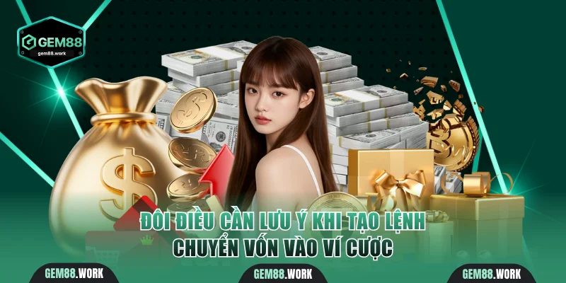 Đôi điều cần lưu ý khi tạo lệnh chuyển vốn