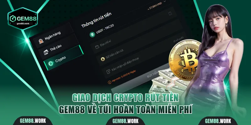 Giao dịch qua Crypto rút thưởng về túi hoàn toàn miễn phí