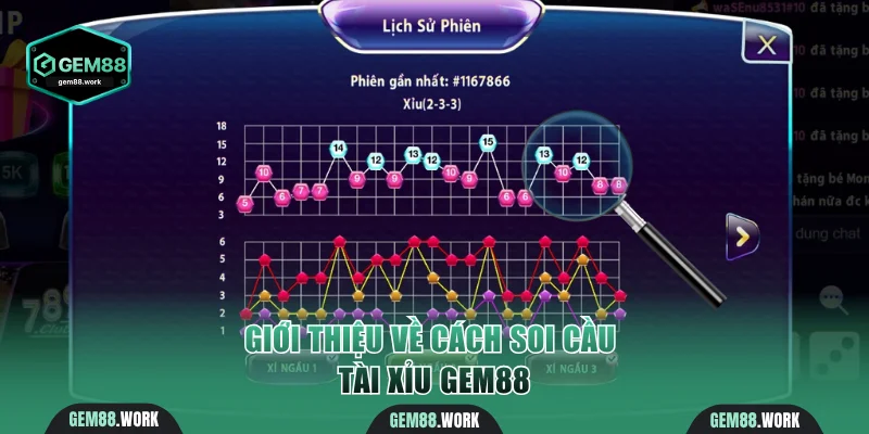 Giới thiệu cách soi cầu Tài Xỉu Gem88